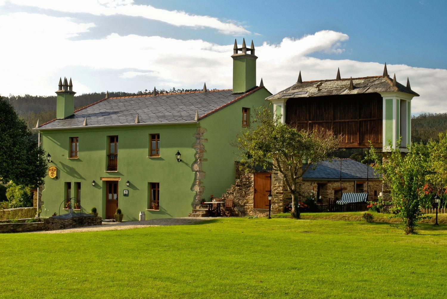 Os Tres Teixos Guest House San Acisclo Exterior foto